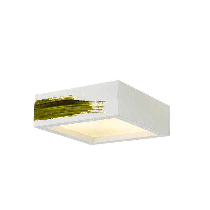 Plastra firkantet taklampe 25x25 cm E27-Taklamper-Slv-Hvit-slv-148002-Lightup.no