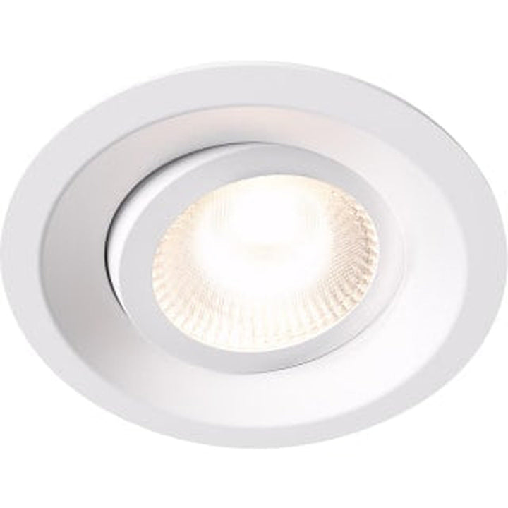Plejd smart tilt lavtbyggende spot / downlight 2200-4000K IP44 8W RA90-Downlight lavtbyggende-Plejd-Hvit-3203810-Lightup.no