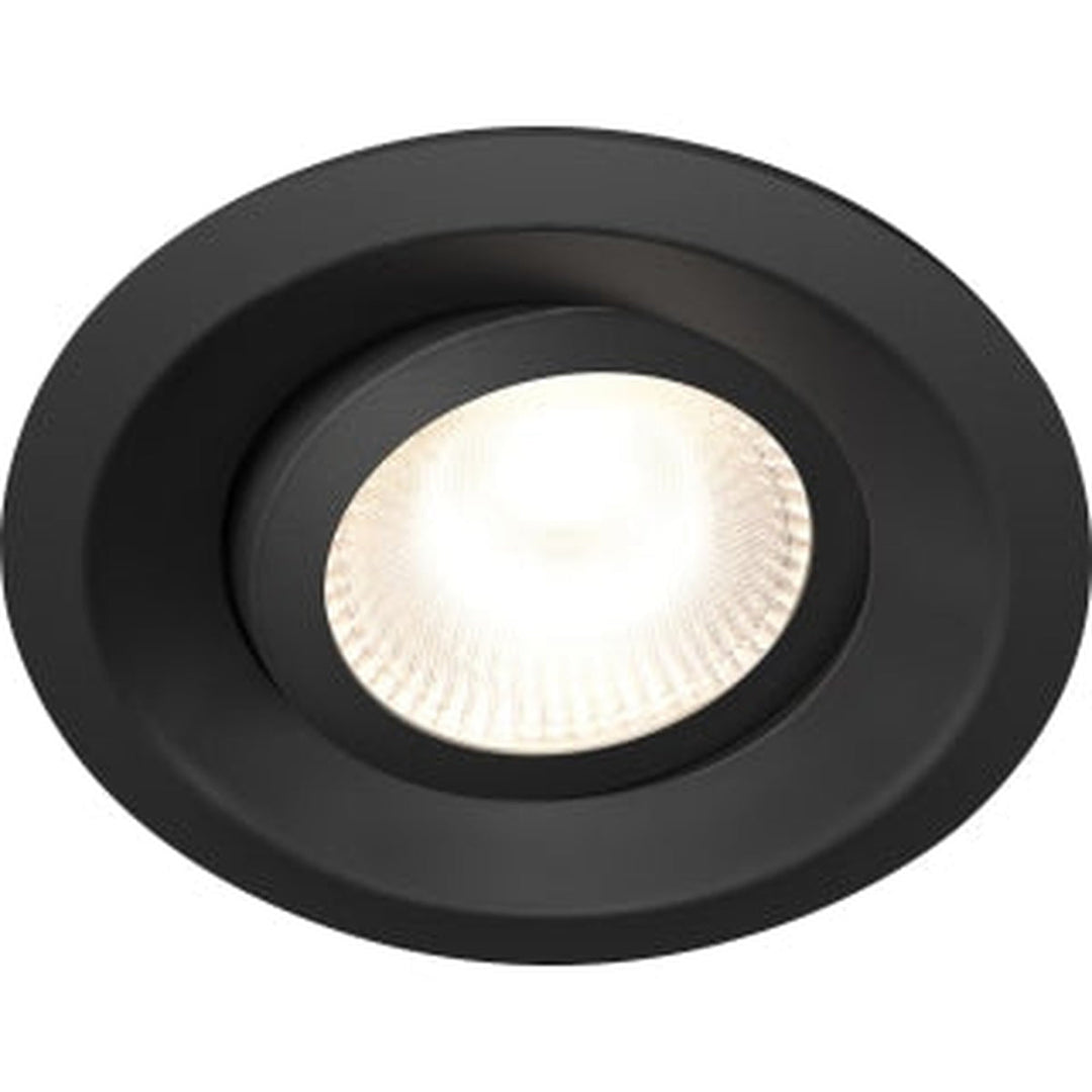 Plejd smart tilt lavtbyggende spot / downlight 2200-4000K IP44 8W RA90-Downlight lavtbyggende-Plejd-Svart-3203811-Lightup.no