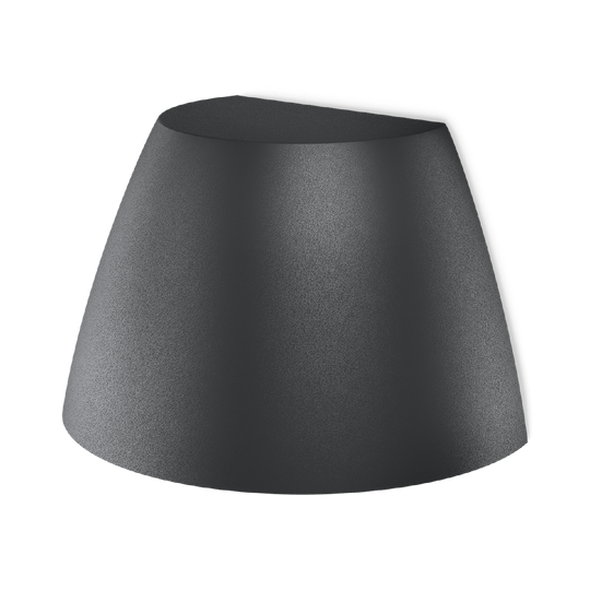 Plejd smart vegglampe utendørs ned lys 2200-4000K IP44 13W med stikkontakt - Dimbar-Utebelysning vegg opp og ned-Plejd-Svart-3304723-Lightup.no