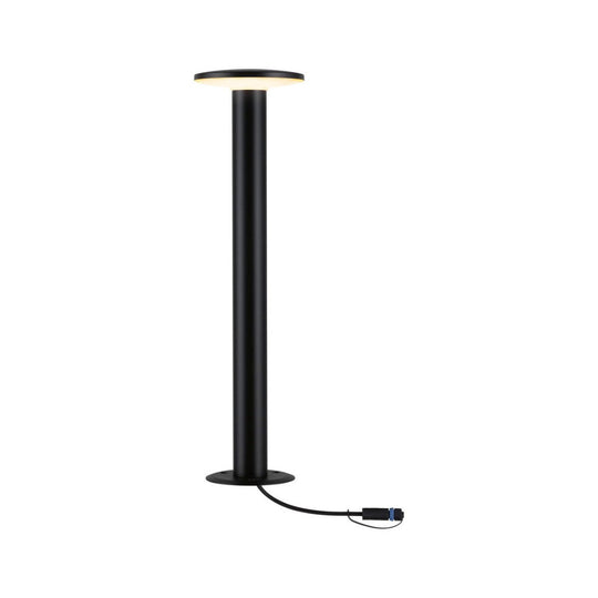 Plug & Shine Plate pullert IP44 60 cm 7W 2200 Kelvin - 24 Volt-Utebelysning pullert-Paulmann-Antrasitt-Pl-94723-Lightup.no