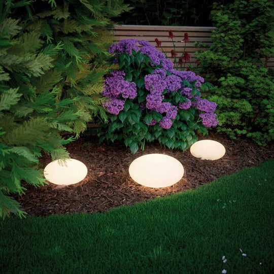 Plug & Shine Stone 35 cm 2,8 W 3000 Kelvin IP67 - Med jordspyd-Utebelysning Hagebelysning-Paulmann-Hvit-Pl-94176-Lightup.no