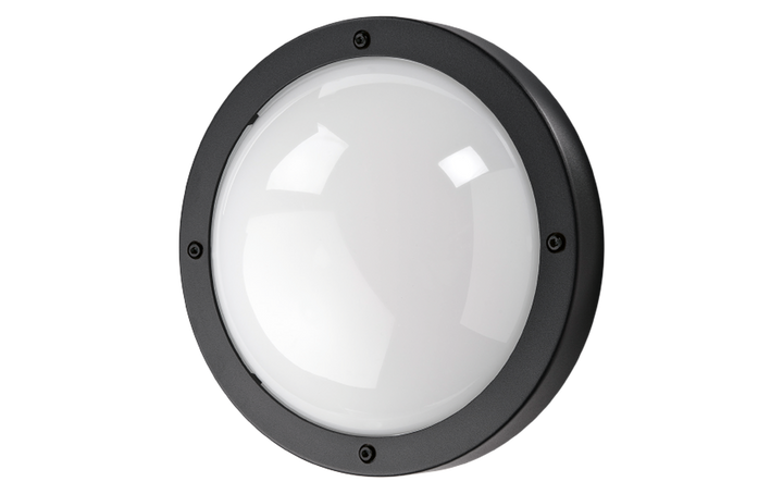 Primo vegg / taklampe 11,5W 3000K IP65 dimbar-Utebelysning vegg veggskjold-Sg Armaturen As-Svart-3104658-Lightup.no