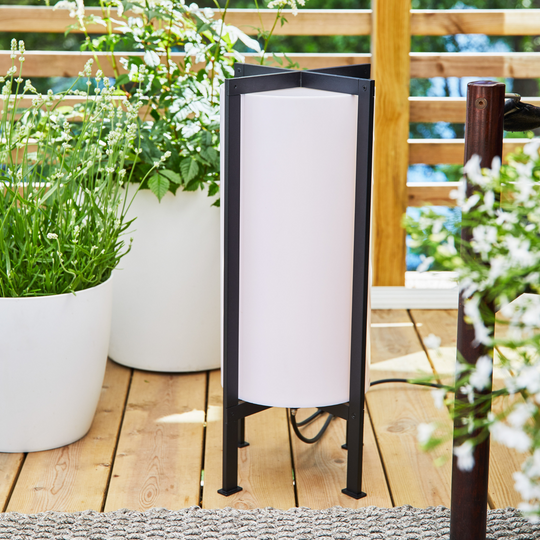 Pullert Sylinder 54 cm 6W - Garden24 - Svart-Utebelysning Garden 24-Marksløjd-Svart-Mrk-107987-Lightup.no