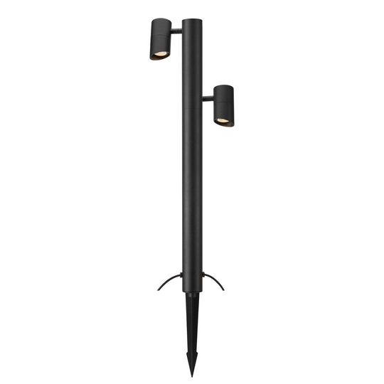 Pullert cylinder 2 lys 80 cm - Garden 24 - Svart-Utebelysning Garden 24-Marksløjd-Svart-Mrk-108486-Lightup.no