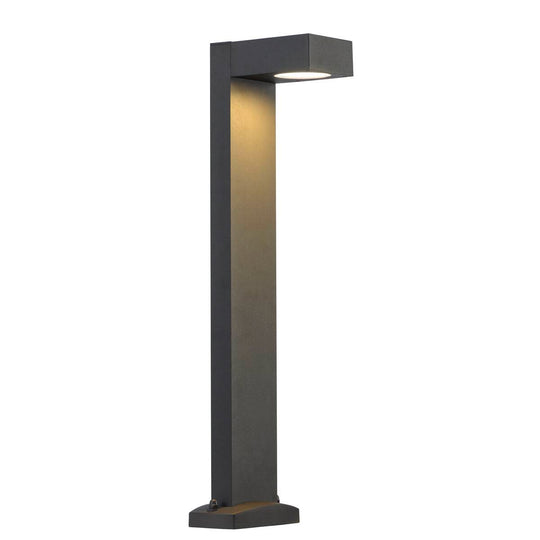 Quadrasyl pullert 75 cm IP44-Utebelysning pullert-Slv-Antrasitt-slv-232295-Lightup.no