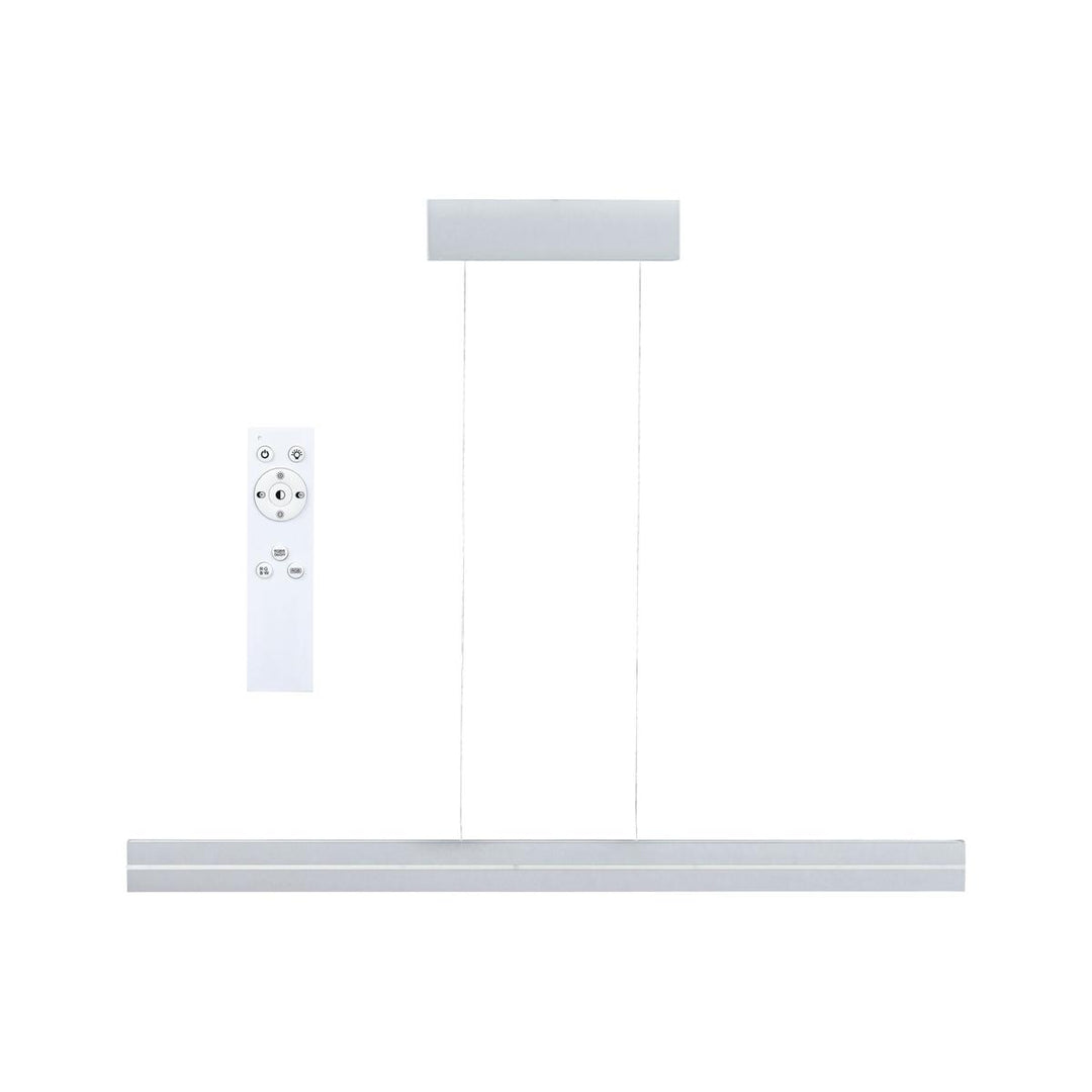 Raiko takpendel 19/6W 2700-6500 Kelvin RGB med fjernkontroll-Takpendler-Paulmann-Matt Sølv-PL-78475-Lightup.no