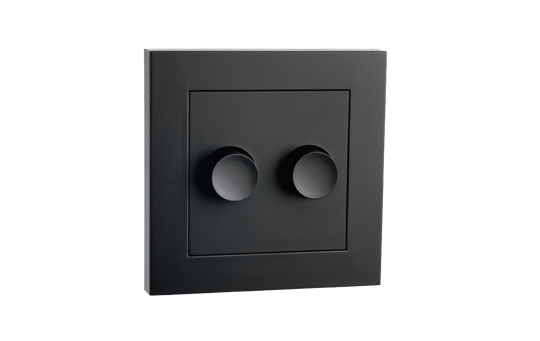 Ramme til SG LEDDim 2x100W - Svart-Elektro dimmere-Sg Armaturen As-Svart-1431109-Lightup.no