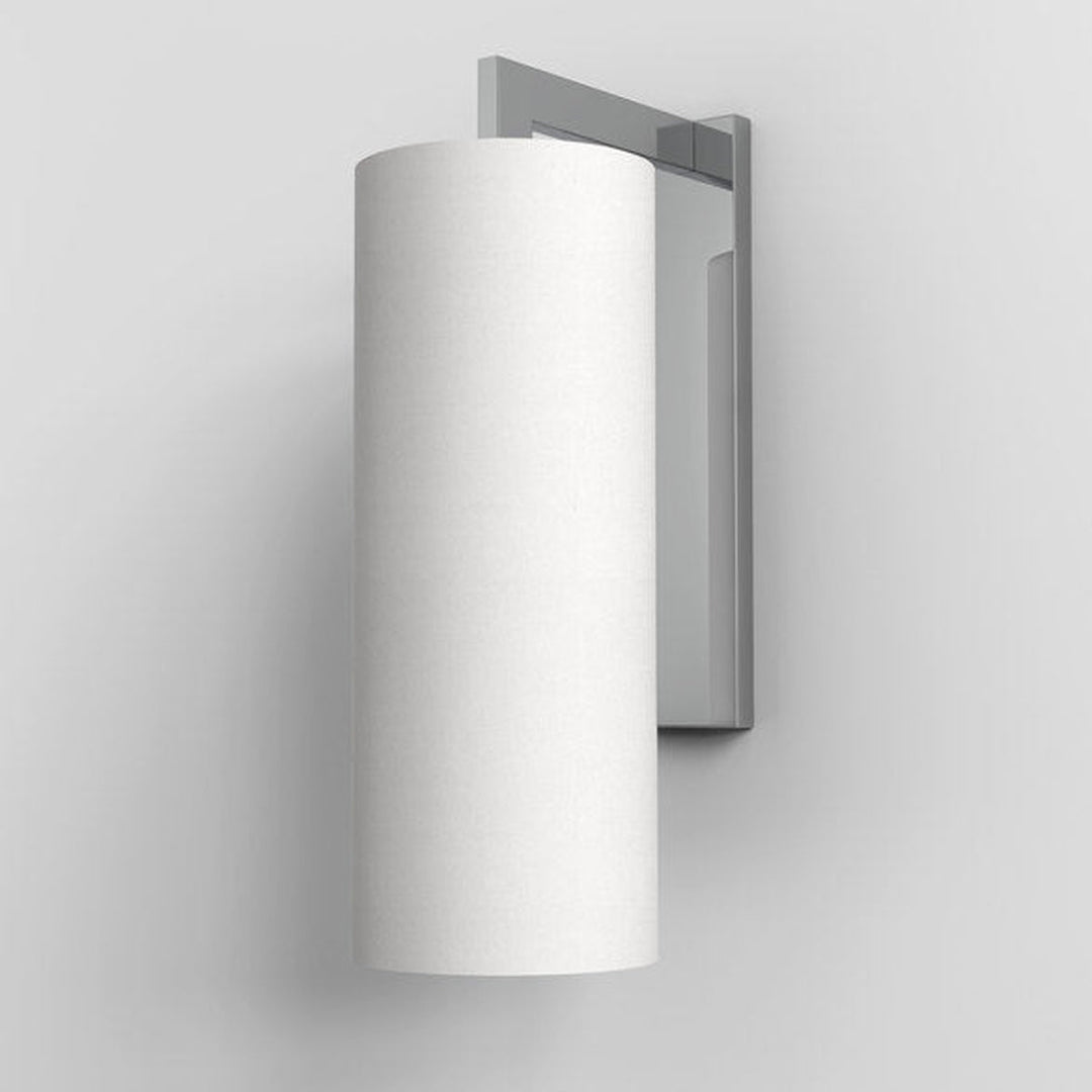 Ravello vegglampe tube skjerm-Vegglamper-Astro Lighting-Krom / Hvit-Asg__1222012+5015004-Lightup.no