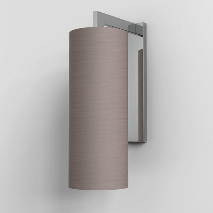 Ravello vegglampe tube skjerm-Vegglamper-Astro Lighting-Krom / Oyster-Asg__1222012+5015006-Lightup.no