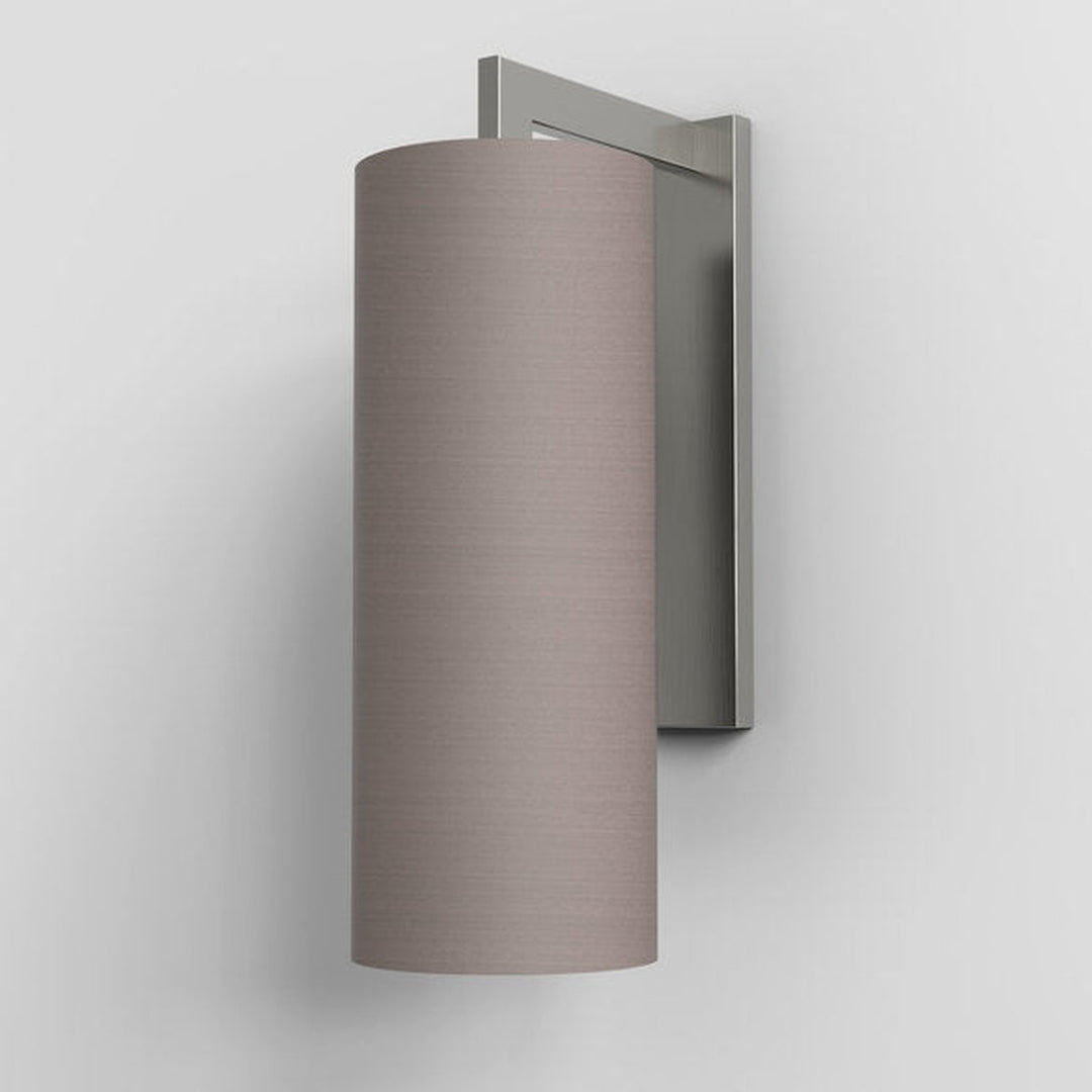 Ravello vegglampe tube skjerm-Vegglamper-Astro Lighting-Nikkel / Oyster-Asg__1222013+5015006-Lightup.no