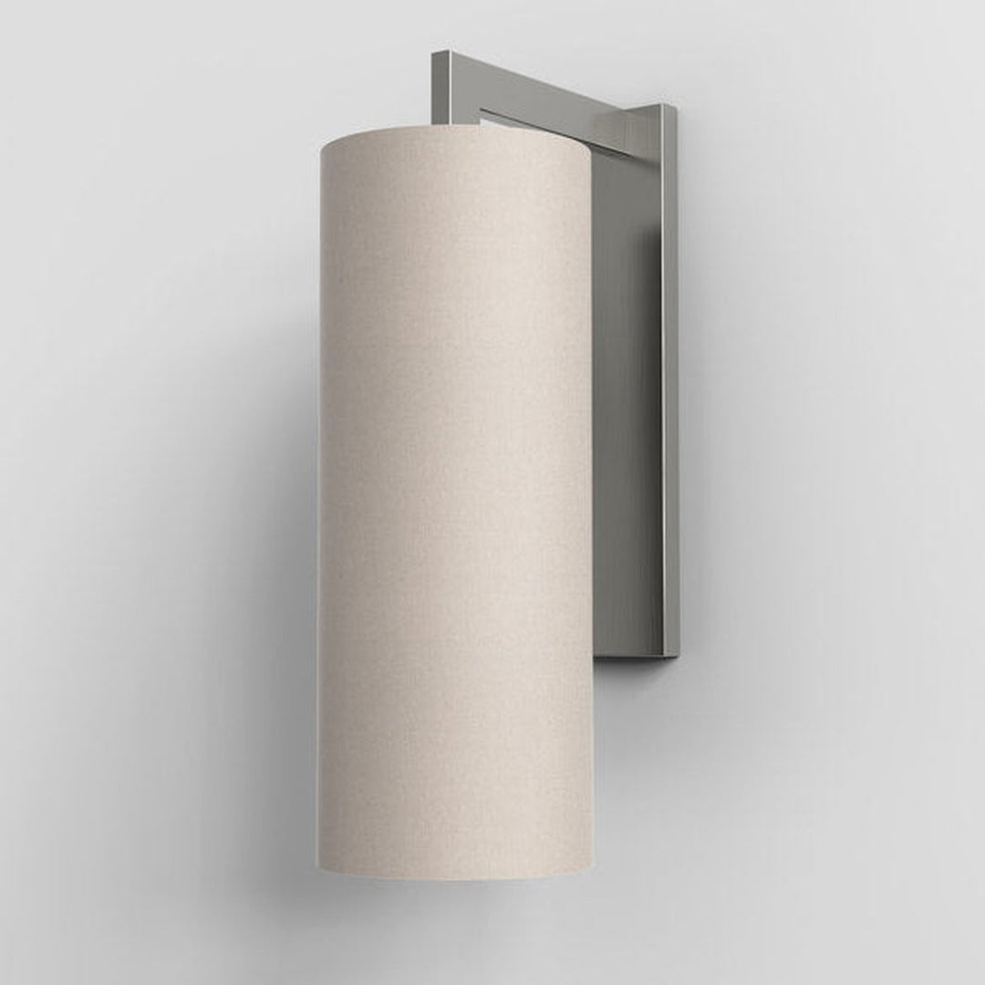 Ravello vegglampe tube skjerm-Vegglamper-Astro Lighting-Nikkel / Putty-Asg__1222013+5015007-Lightup.no