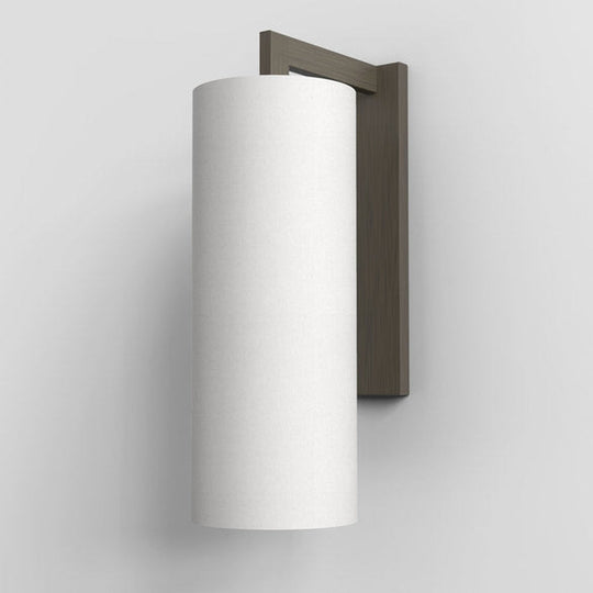 Ravello vegglampe tube skjerm-Vegglamper-Astro Lighting-Bronse / Hvit-Asg__1222040+5015004-Lightup.no
