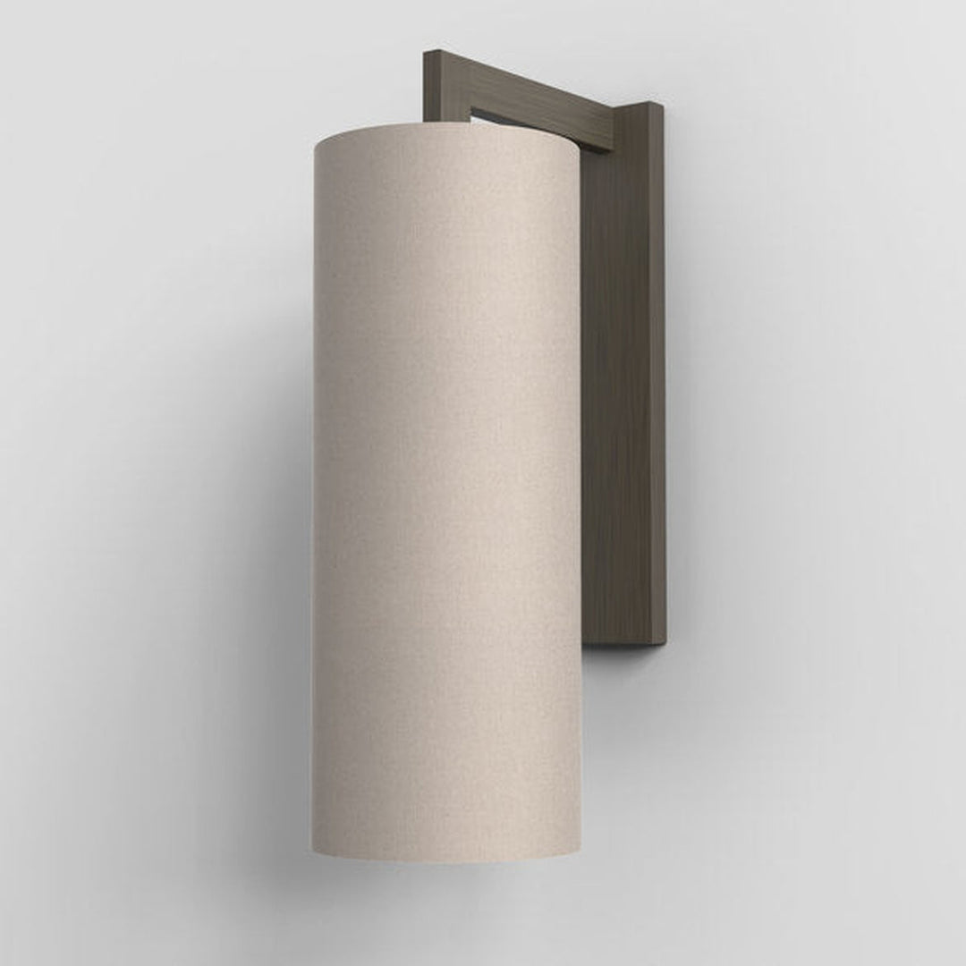 Ravello vegglampe tube skjerm-Vegglamper-Astro Lighting-Bronse / Putty-Asg__1222040+5015007-Lightup.no