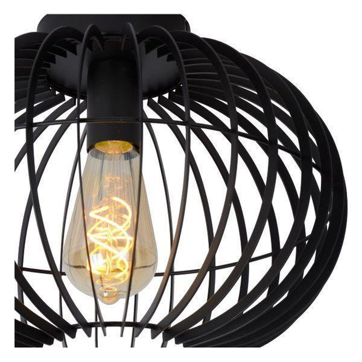 Reda taklampe 32 cm - Svart-Taklamper-Lucide-Svart-LC78199/01/30-Lightup.no