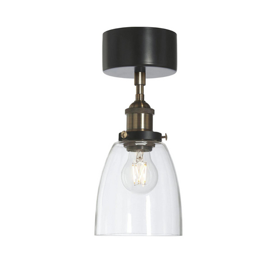 Rock taklampe - Svart/Klar-Taklamper-Pr home of Scandinavia Ab-Svart / Klar-Prh__3401400-Lightup.no