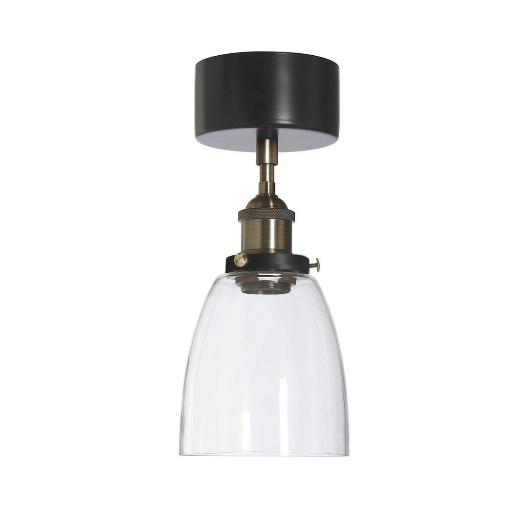 Rock taklampe - Svart/Klar-Taklamper-Pr home of Scandinavia Ab-Svart / Klar-Prh__3401400-Lightup.no
