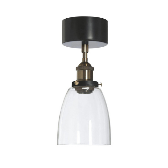 Rock taklampe - Svart/Klar-Taklamper-Pr home of Scandinavia Ab-Svart / Klar-Prh__3401400-Lightup.no