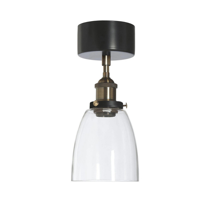 Rock taklampe - Svart/Klar-Taklamper-Pr home of Scandinavia Ab-Svart / Klar-Prh__3401400-Lightup.no
