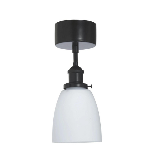Rock taklampe - Svart/Opal-Taklamper-Pr home of Scandinavia Ab-Svart / Opal-Prh__3401407-Lightup.no