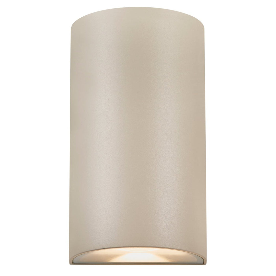 Rold round vegglampe utendørs opp/ned IP54 2x5W-Utebelysning vegg opp og ned-Nordlux-Svart-84141003-Lightup.no