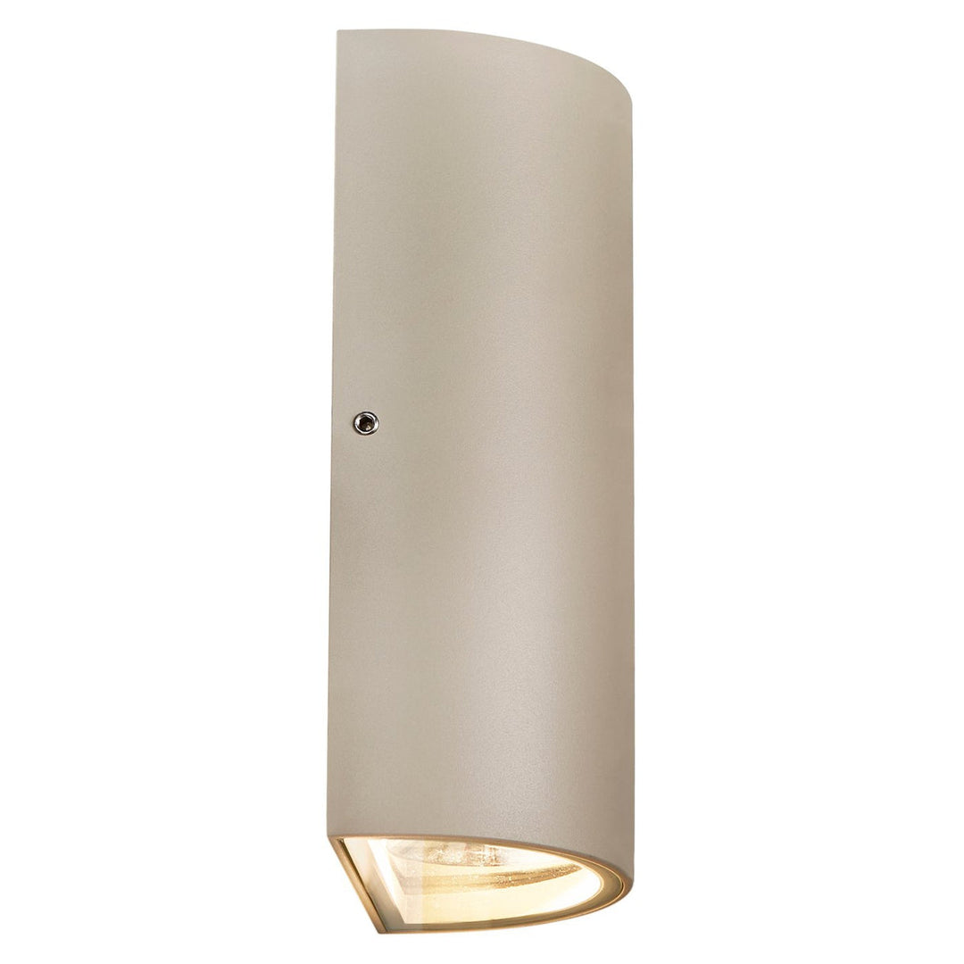 Rold round vegglampe utendørs opp/ned IP54 2x5W-Utebelysning vegg opp og ned-Nordlux-Svart-84141003-Lightup.no