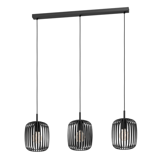 Romazzina takpendel 3-lys-Takpendler-Eglo-Svart-900495-Lightup.no