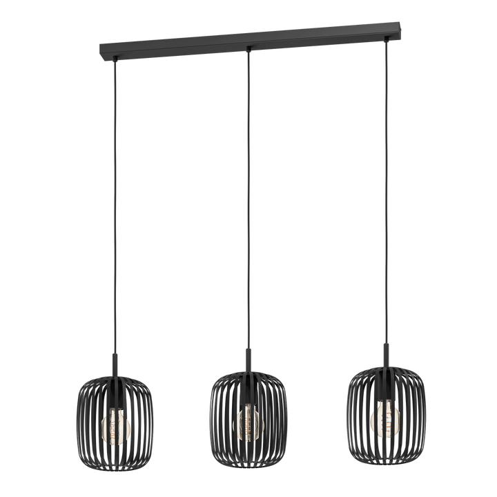 Romazzina takpendel 3-lys-Takpendler-Eglo-Svart-900495-Lightup.no