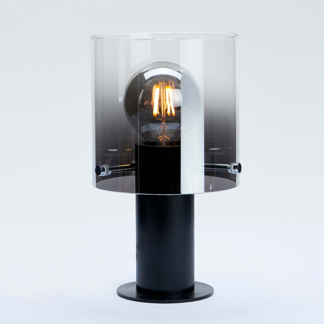 Roxy bordlampe 15 cm - Røykfarget-Bordlamper-Ms - belysning-Røyk-9400206821-Lightup.no