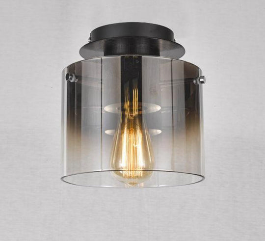 Roxy taklampe - Svart/Røykfarget-Taklamper-Ms - belysning-Svart / Røyk-9400307021-Lightup.no