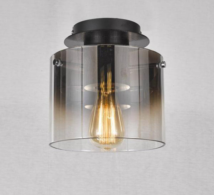 Roxy taklampe - Svart/Røykfarget-Taklamper-Ms - belysning-Svart / Røyk-9400307021-Lightup.no