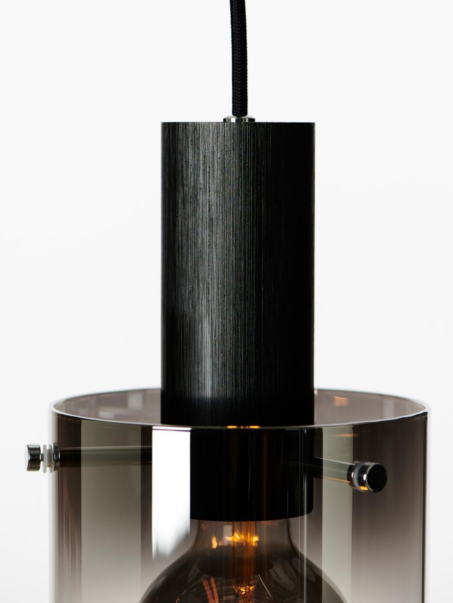 Roxy takpendel 20 cm - Røykfarget-Takpendler-Ms - belysning-Røyk-9400106821-Lightup.no