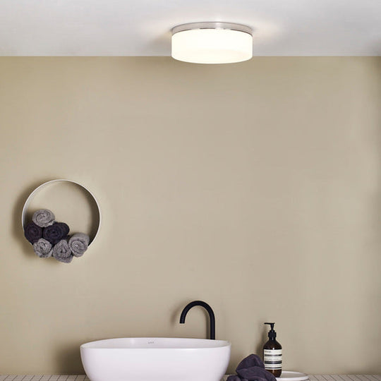 Sabina 280 taklampe IP44 E27 - Polert krom/Opal-Taklamper-Astro Lighting-Krom / Opal-Asg__1292003-Lightup.no