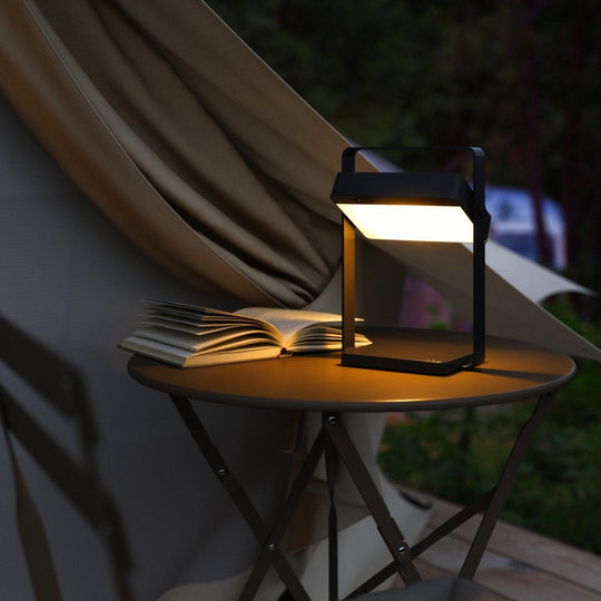 Saulio To-Go bordlampe utendørsbruk Solcelle oppladbar 3W IP44-Bordlamper-Nordlux-Svart-2418035003-Lightup.no