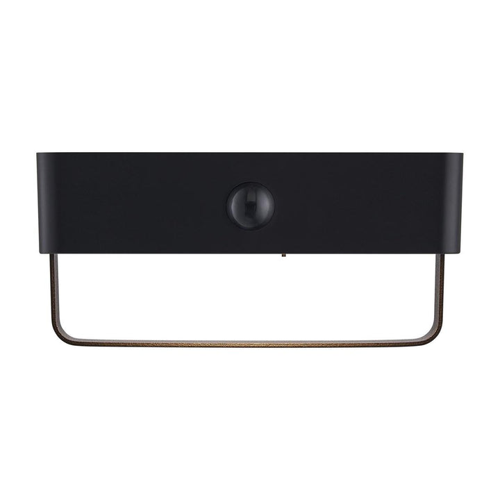 Saulio solar vegglampe utendørs 4,4W 3000 Kelvin - Solcelle-Utebelysning vegg opp og ned-Nordlux-Svart-2518251003-Lightup.no