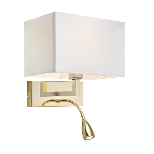 Savoy vegglampe - Messing - Messing-Vegglamper-Marksløjd-Messing-Mrk-106308-Lightup.no