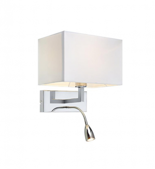 Savoy vegglampe-Vegglamper-Marksløjd-Krom-Mrk-106307-Lightup.no