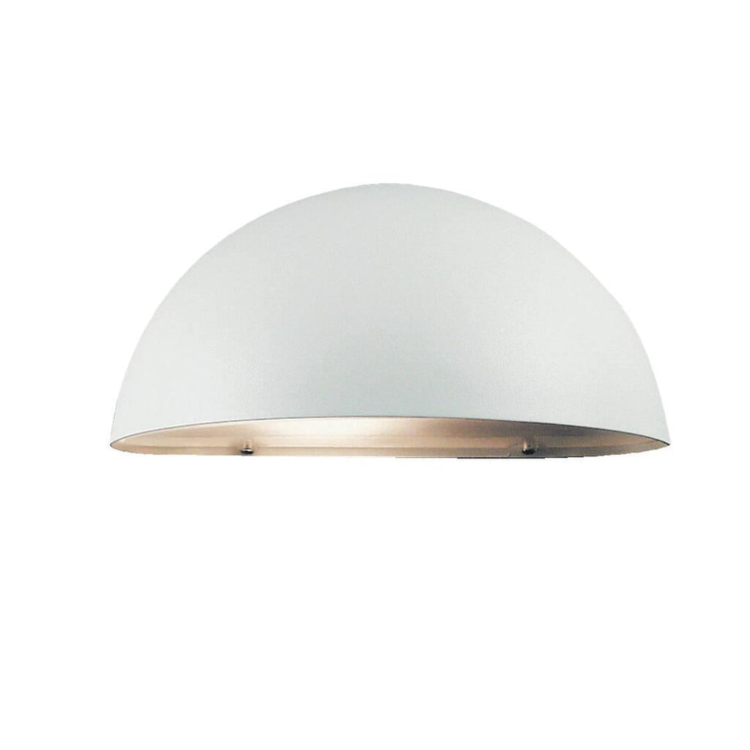 Scorpius vegglampe utendørs E14-Utebelysning vegg veggskjold-Nordlux-Hvit-21651001-Lightup.no