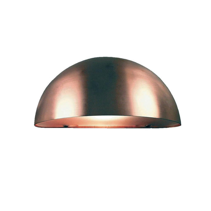 Scorpius vegglampe utendørs E14-Utebelysning vegg veggskjold-Nordlux-Kobber-21651030-Lightup.no