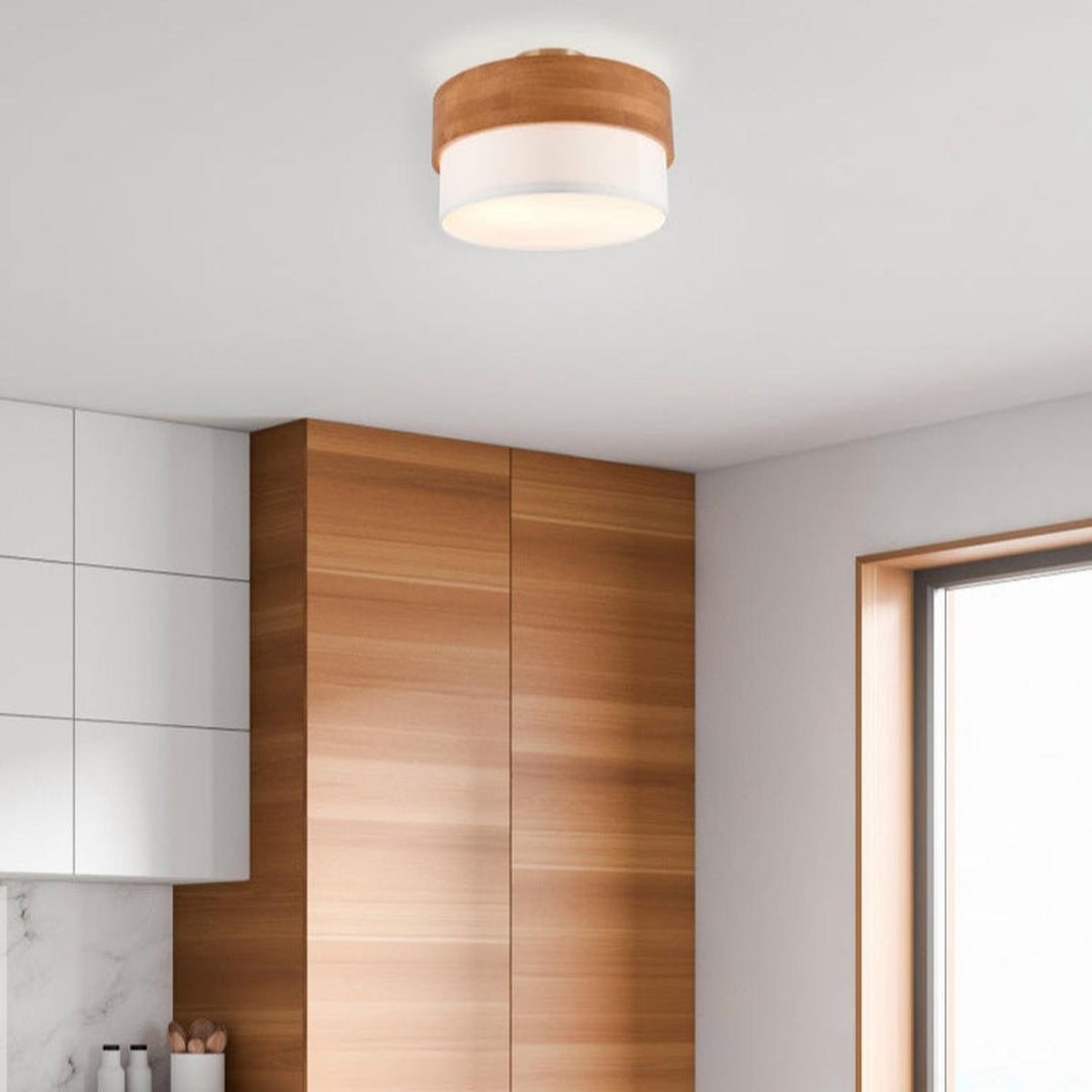 Seasons taklampe Ø30-Taklamper-Trio Lighting-Tre/Hvit-Trl__611500201-Lightup.no