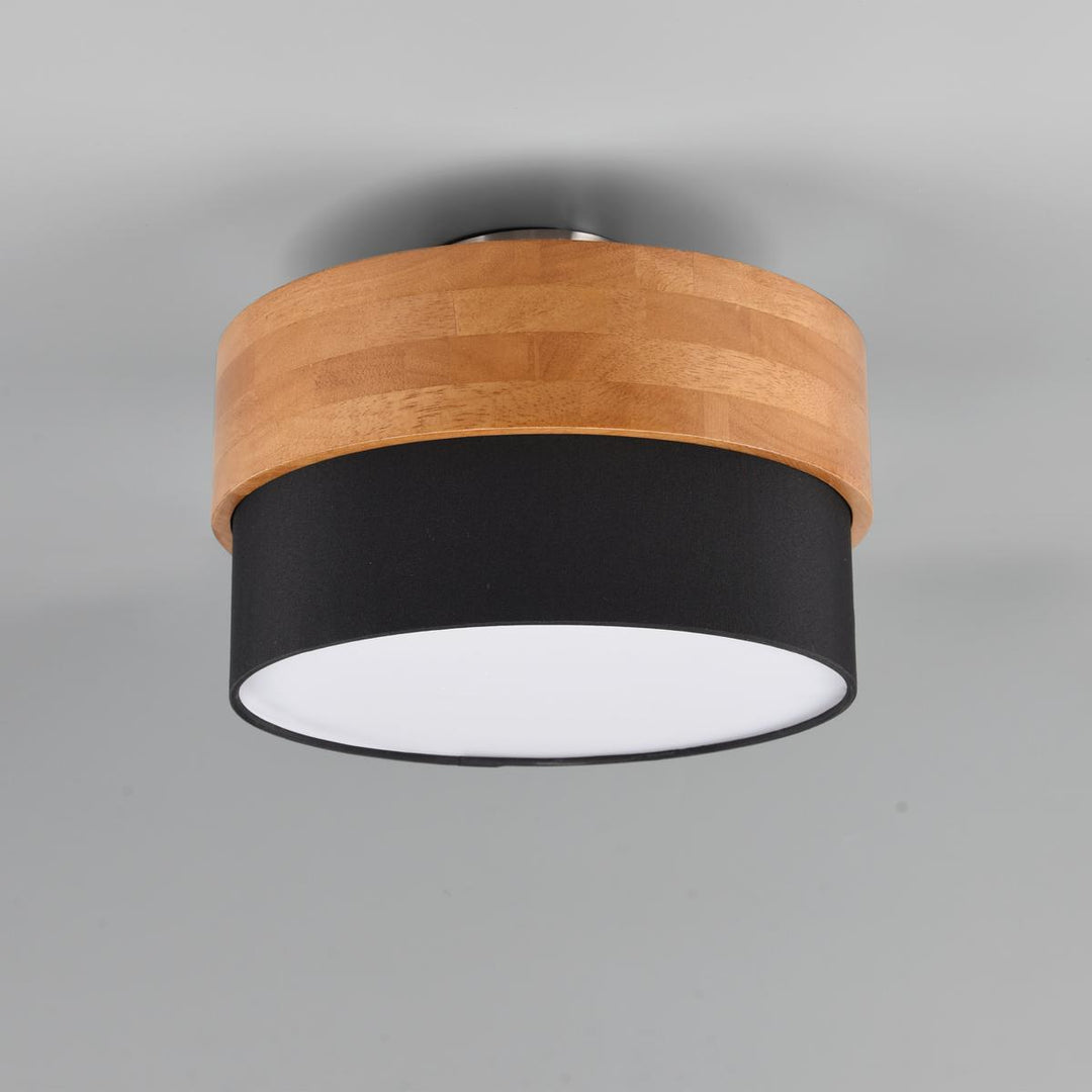 Seasons taklampe Ø30-Taklamper-Trio Lighting-Tre/Svart-Trl__611500202-Lightup.no