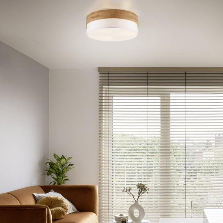 Seasons taklampe Ø50-Taklamper-Trio Lighting-Tre/Hvit-Trl__611500301-Lightup.no