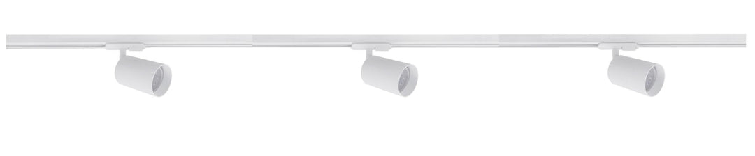 Secco spotskinne 3 spotter 1 meter - Pure white-Spotskinner 230V-NorDesign-Hvit-137570306-Lightup.no