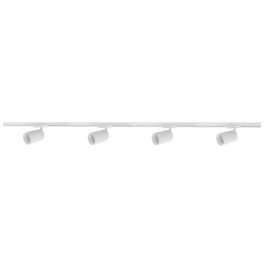Secco spotskinne 4 spotter 2 meter - Pure white-Spotskinner 230V-NorDesign-Hvit-137570406-Lightup.no
