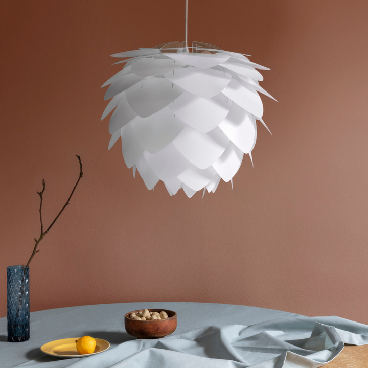 Silvia lampeskjerm-Takpendler-Umage-Hvit-2007-Lightup.no