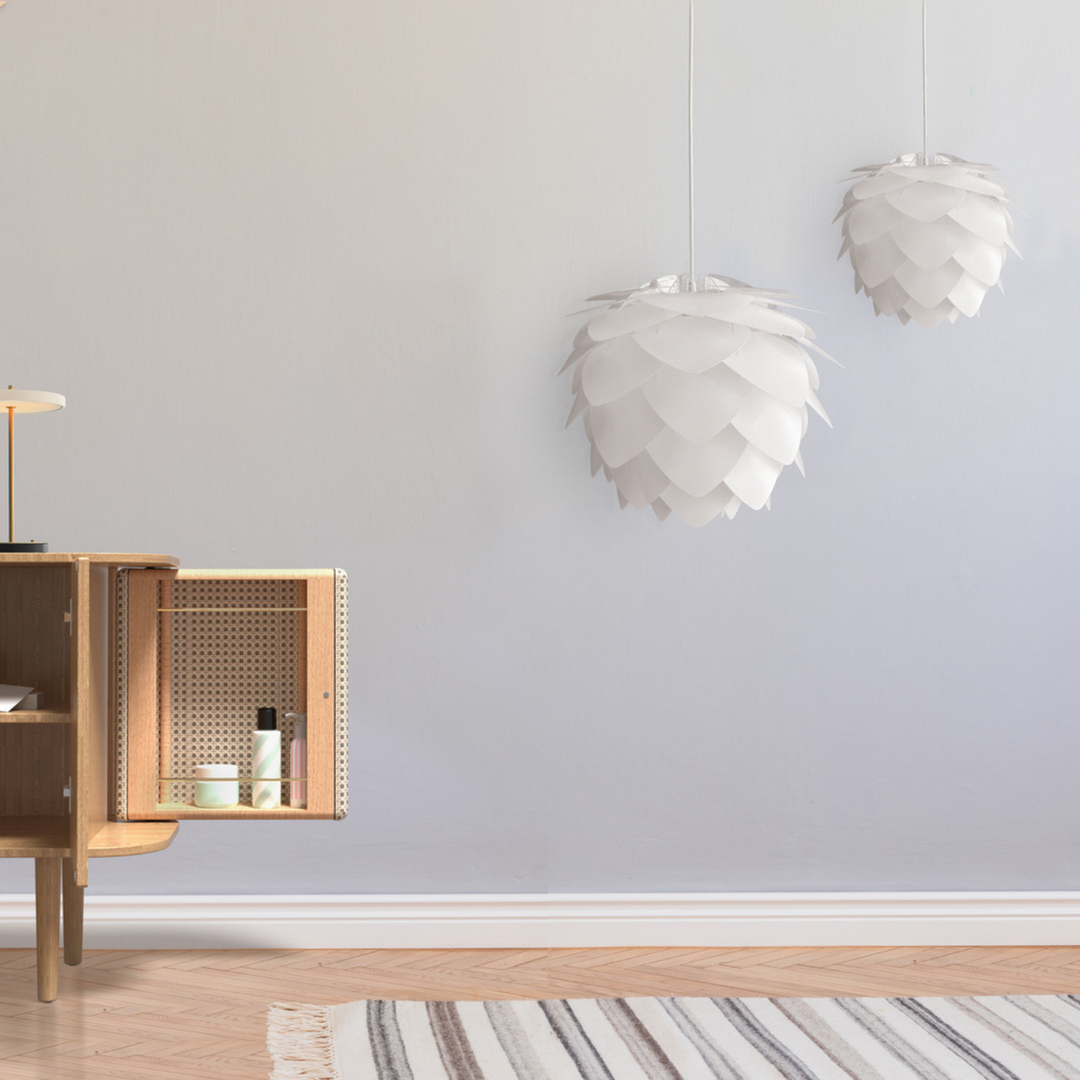 Silvia mini lampeskjerm-Takpendler-Umage-Hvit-2009-Lightup.no