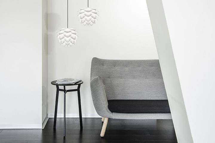 Silvia mini lampeskjerm-Takpendler-Umage-Hvit-2009-Lightup.no