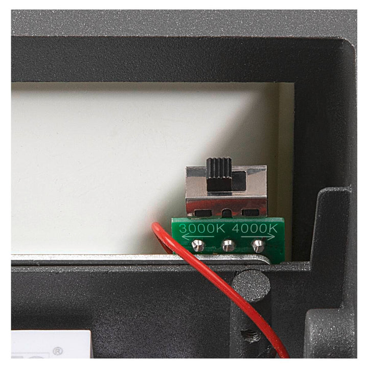 Sitra L vegglampe utendørs opp/ned 24W 3000/4000 Kelvin IP65-Utebelysning vegg opp og ned-Slv-Antrasitt-slv-1005155-Lightup.no