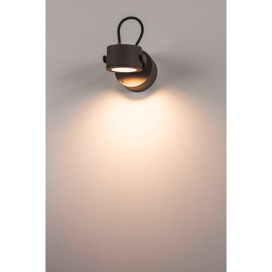 Sitra vegglampe utendørs 360 IP44-Utebelysning vegg opp og ned-Slv-Antrasitt-slv-231515-Lightup.no