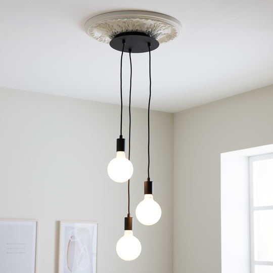 Sky pendel rund 3 lys - Svart - Svart-Takpendler-Marksløjd-Svart-Mrk-106334-Lightup.no